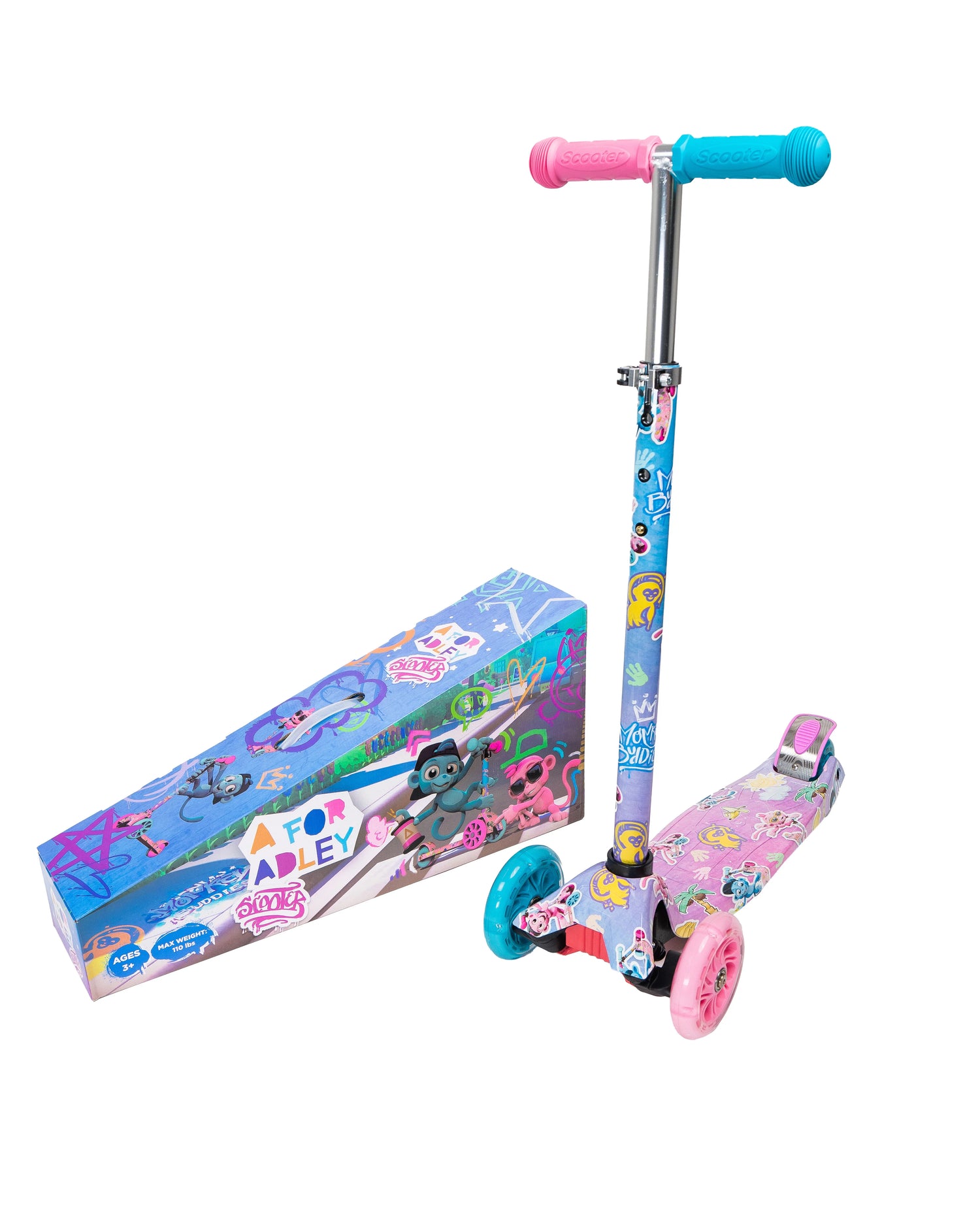 Extreme Monkey Buddies Scooter