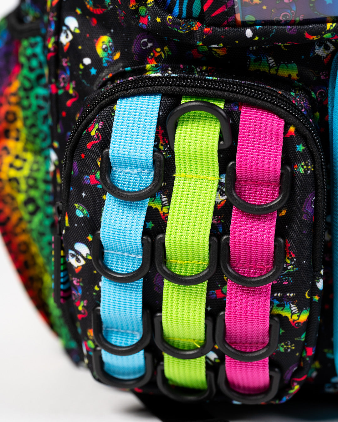 Black Neon Rainbow Backpack – Shopadley