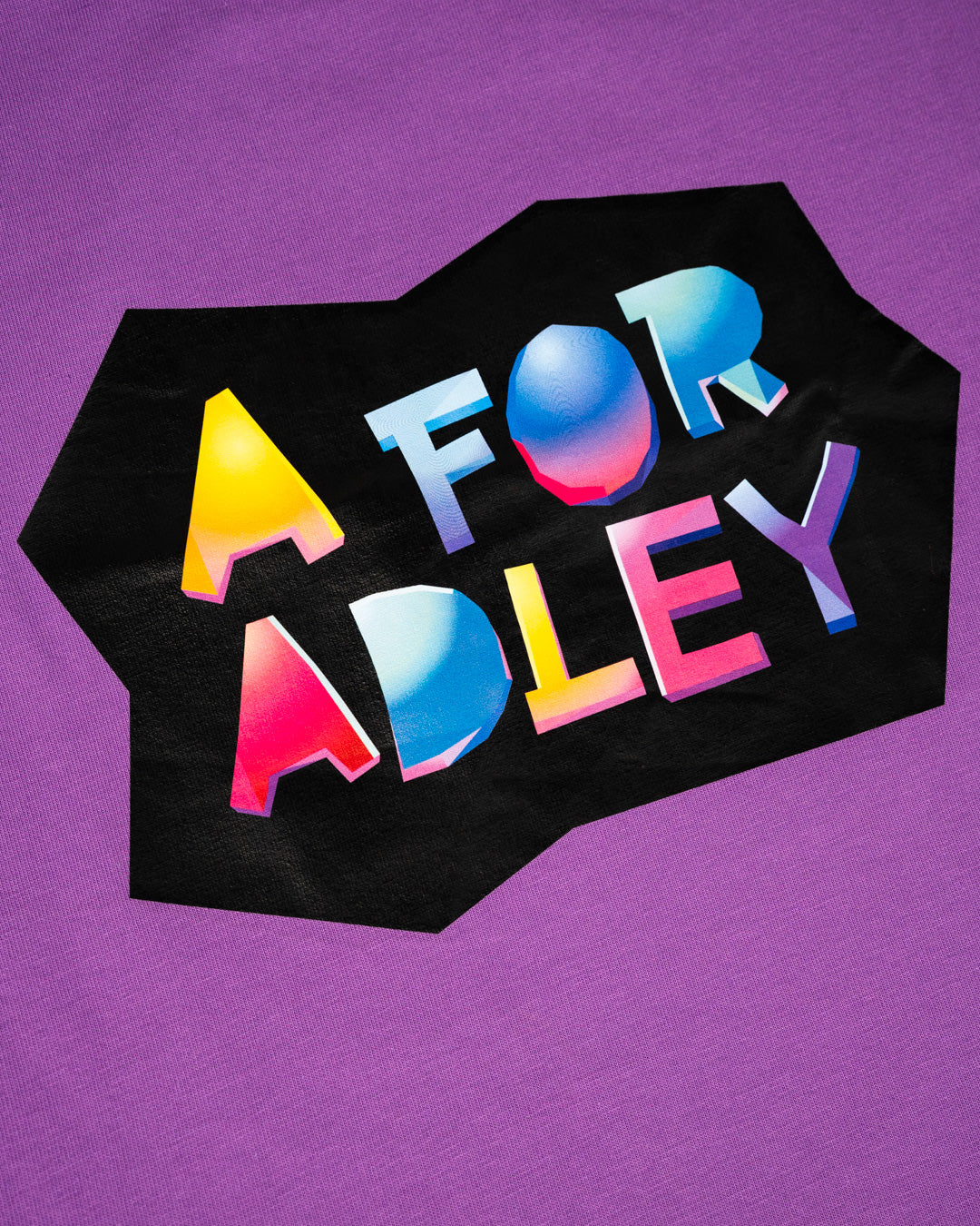 Adley's Neon Rainbow Tee