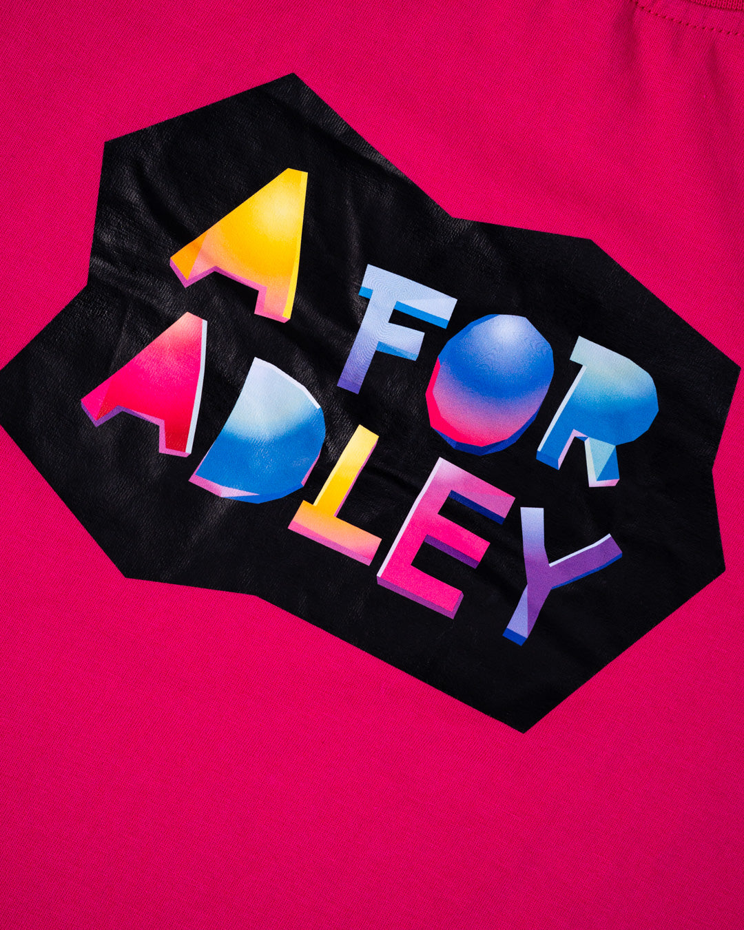 Adley's Neon Rainbow Tee