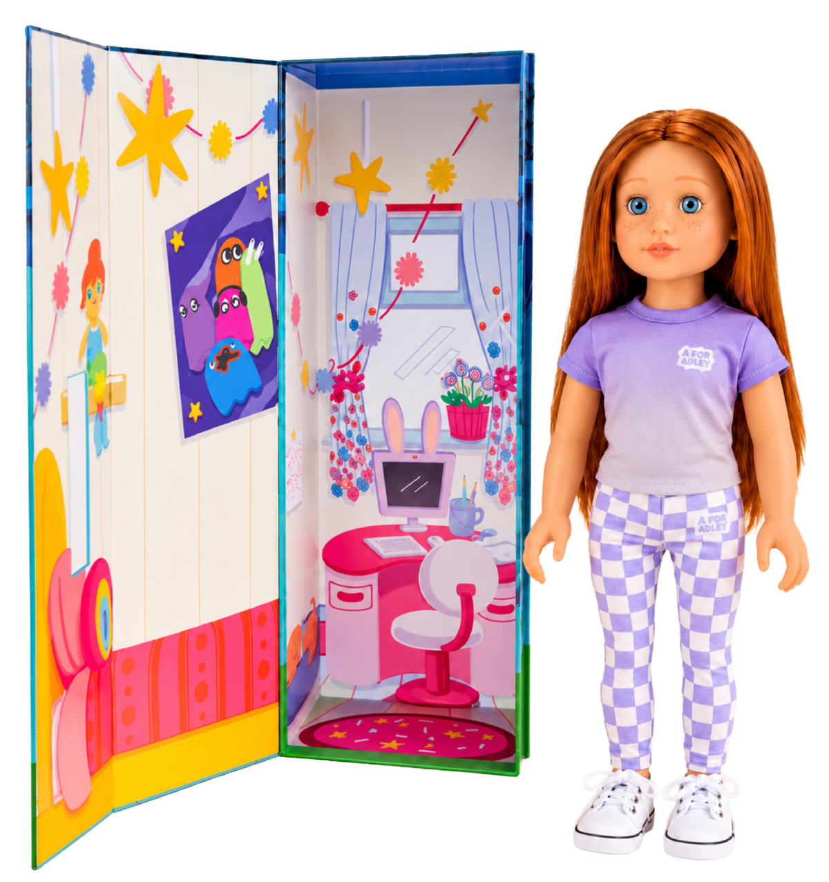 A Forever Friend Doll-Adley Style (w/custom collectible box)