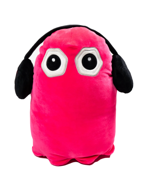 PINK-Rainbow Ghosts Softy-Sqwishy Plushie