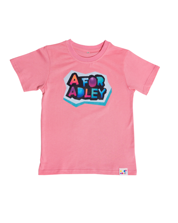 Adley's Winter Rainbow Tee