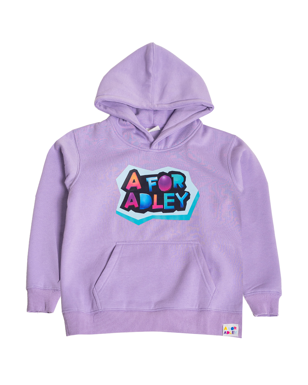 Adley's Winter Rainbow Hoodie