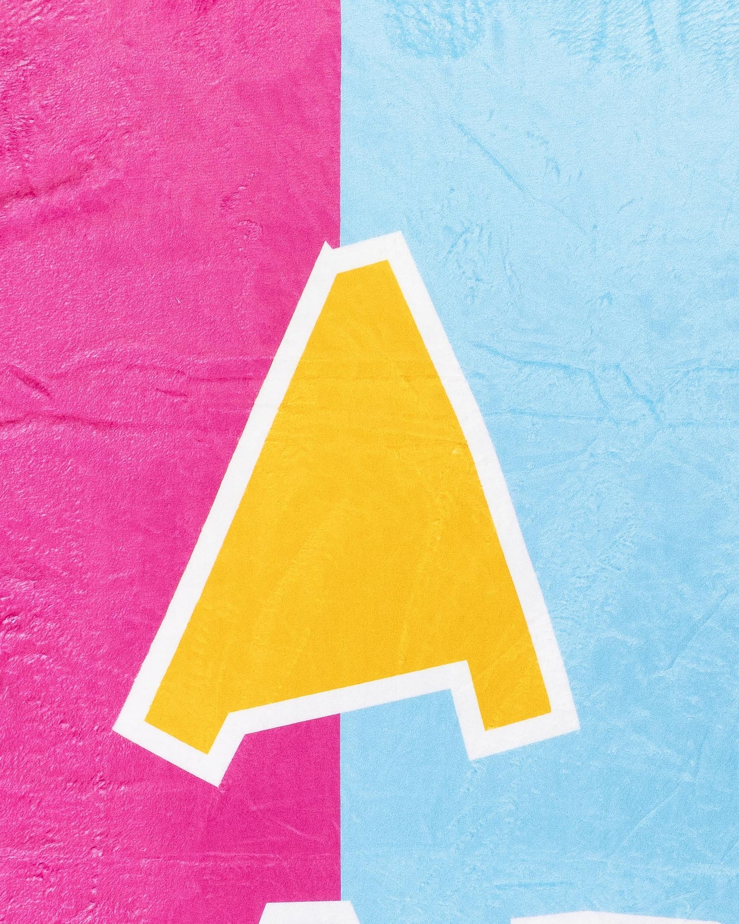 A for Adley Comfy Cozy Blanket