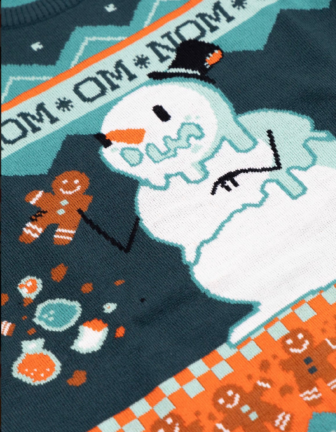 Niko's Zombie Snowman Sweater